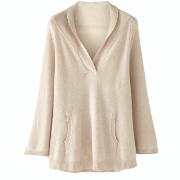 Wrap London Womens Cashmere Widesleeve 